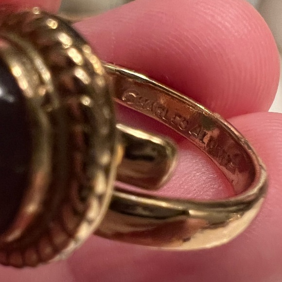 Charles Albert Alchemia adjustable gray Moonstone ring - Picture 5 of 6